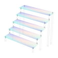 thumbnail image 5 of Segolike Acrylic Display Riser Jewelry Display Riser Shelf 30cm Clear Acrylic Showcase Clear Product Stand for Cupcake Dessert Retail Shoe Conutertop five layer, 5 of 8