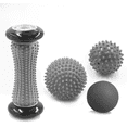 thumbnail image 2 of Masajeador de pies Rueda de masaje de pies Relajación muscular Bola de fascia Fitness en casa Placa de dedo Rodillo para pies, 2 of 4