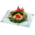 thumbnail image 6 of Christmas Wreath Pop Up Card, 6 of 8