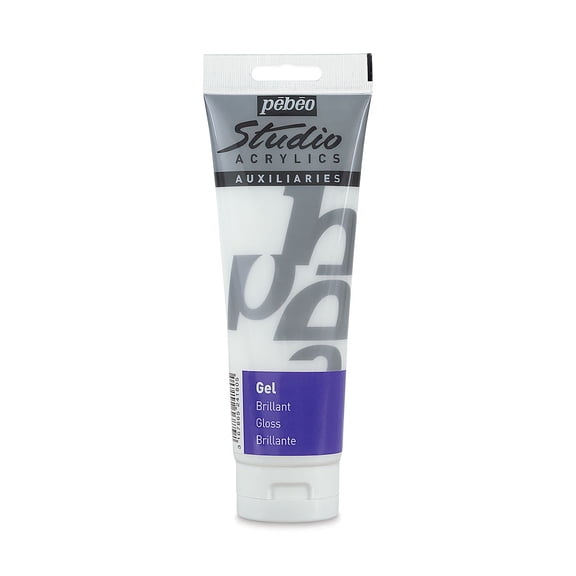 Pebeo Studio Gel Medium - Gloss Gel, 250 ml jar