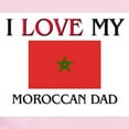 thumbnail image 2 of CafePress - I Love My Moroccan Dad Infant Bodysuit - Baby Light Bodysuit, Size Newborn - 24 Months, 2 of 4