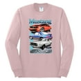 thumbnail image 2 of Wild Bobby, Mustang Ford Classics Cars and Trucks Men Long Sleeve Shirt, Light Pink, Medium, 2 of 6
