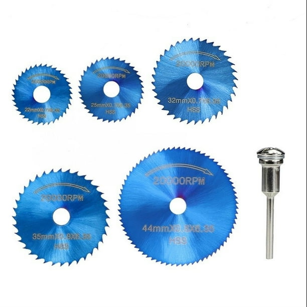 HSS Corte de discos Mini cuchilla de sierra for herramientas rotativas de metal de metal Circular cuchilla de disco