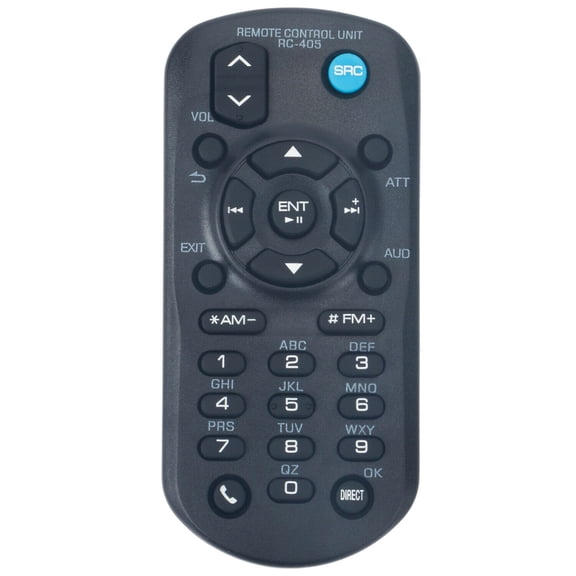 RC-405 Replace Remote for Kenwood CD Receiver DPX308U KDC-148 KDC-108 KDC-200U