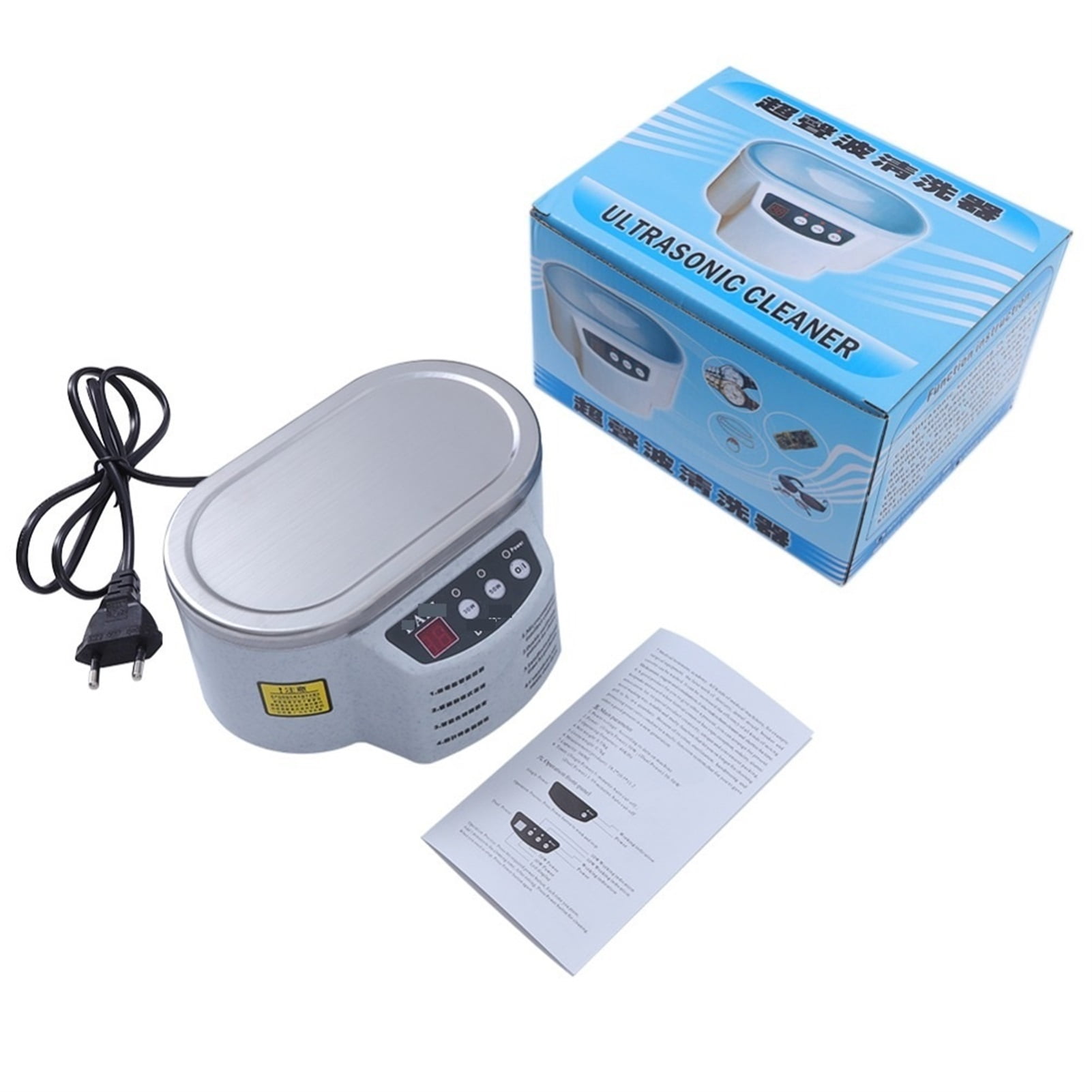 Ultrasonic Cleaner Intelligent Control For Jewelry Glasses Circuit Board Cleaning Machine Mini Sonic Cleaner Bath ,Strong Cleaning