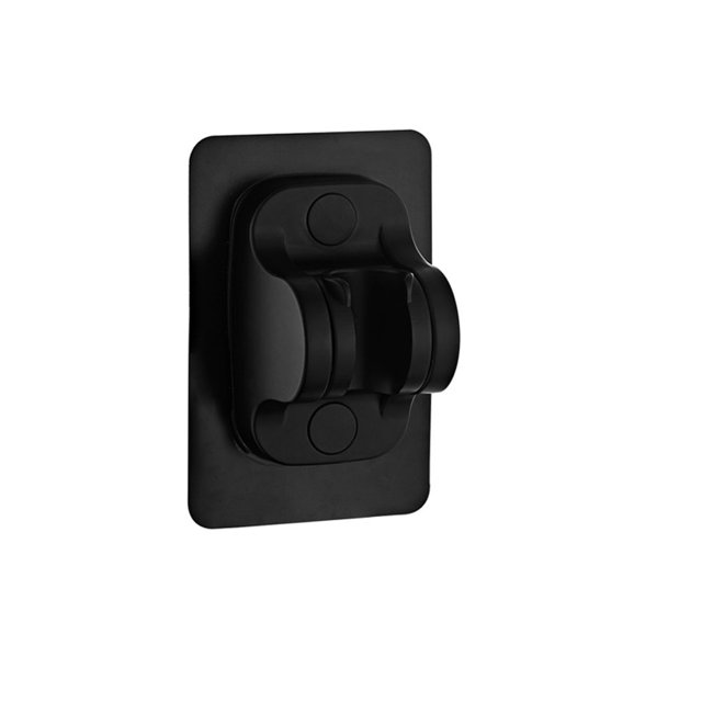 Bewildely Cabezal de ducha autoadhesivo, soporte montado en la pared, placa Base fija, rociador, estante, apartamento, Spa, salón, accesorios de Type6 NO6