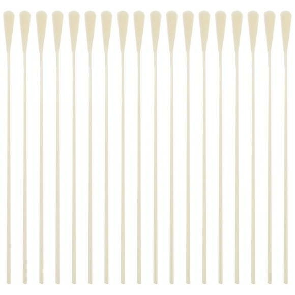 100 Pcs Sponge Applicator Oropharyngeal Swabs Culture Swab Test Throat Swab Culture Nasopharyngeal Flocked Swab