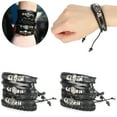 thumbnail image 1 of Retro Bracelet, Durable 6 Different Styles Handmade 12Pcs Bracelet  For Party For Travel For Work, 1 of 8