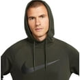 thumbnail image 4 of Nike Dri-FIT Men's Pullover Training Hoodie, Sequoia/Black, 2XL, 4 of 5
