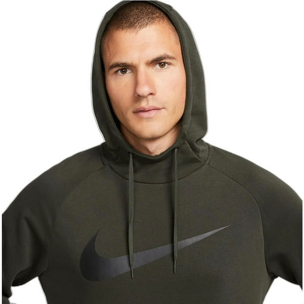 Huisdieren planter conjunctie Nike Dri-FIT Men's Pullover Training Hoodie, Sequoia/Black, XL - Walmart.com