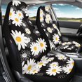 thumbnail image 3 of POLERO Polyester Car Seat Cover for Auto, Washable Protective Vehicle Cushion Protectors, Daisy Flower Print, 3 of 12