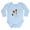 Sky Blue, variant on CafePress - Pocket Rose JRT Long Sleeve Infant Bodysuit - Long Sleeve Cotton Baby Bodysuit