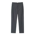 thumbnail image 4 of Bovemsi Women's Casual Pants Womens Comfy Cropped Work With Pockets Suit for Travel, 4 of 5
