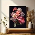 thumbnail image 6 of Pink Peony Hydrangea Canvas Print Wall Art for Living Room Bathroom Office Foyer Hallway, 6 of 8