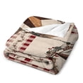 thumbnail image 3 of Texas Star Western Throws Blankets for Sofa Bed Winter Plush Warm Blanket Holiday Gifts, 3 of 6
