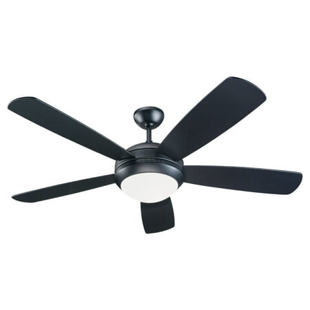 Monte Carlo Walnut Ceiling Fan - Monte Carlo Fans Discus -52
