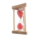 thumbnail image 2 of Reloj de arena, temporizador de cepillo de dientes, reloj de arena, marco de madera, decoración de arena, 2 of 9