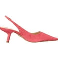 thumbnail image 6 of Sam Edelman Bianka Azalea Pink Slingback Kitten Heel Pointed Toe Fashion Pumps (Azalea Pink, 8), 6 of 6