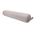 thumbnail image 1 of Almohada cilíndrica, estante con cremallera de algodón de trigo sarraceno orgánico, 1 of 5