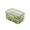 Green, variant on YIKA Tupperware Container Multi Functional Ice Tray Fresh-keeping Box Portable Refrigerator Fresh-keeping Box Storage Box Kitchen Sealed Box Food Grade Transparent Lunch Box Kitchen Storage Green