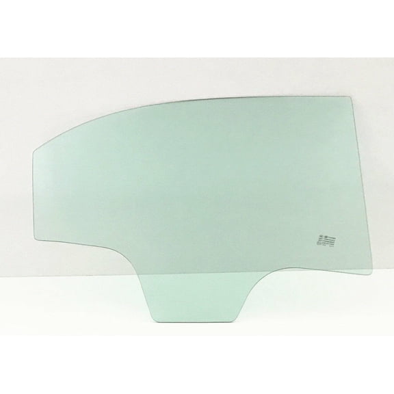 Passenger Right Side Rear Door Window Door Glass Compatible with Fiat 500X 2016-2023 Models