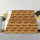 thumbnail image 1 of Fotbe Dachshund Dog Puppy Manta de Franela con Estampado, Manta Ultrasuave para Cama, Sofá, Auto, Hipoalergénica y Antibolitas-50"x40", 1 of 6
