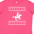 thumbnail image 4 of Inktastic Cowboy Silhouette Team Roping Rodeo Boys or Girls Toddler T-Shirt, 4 of 5