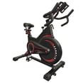 thumbnail image 1 of Bicicleta de Ejercicio Profesional Lujosa Grande Fija Deportiva Spinning Negro, 1 of 9