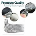 thumbnail image 4 of Car Crystal Bling Wheel Cover with White License Plate Frame Set, 4 of 8