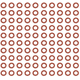 thumbnail image 3 of 500/250/100/50/20 piezas 18650 21700 26650 Paquete de juntas de aislamiento de batería de iones de litio, electrodo de papel adhesivo de cebada aislado también, 3 of 5