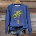 thumbnail image 1 of Amzcrzy Chandails en Molleton pour Femmes Chandail en Molleton de Noël Mode Femmes Décontracté Manches Longues Impression de Noël Col Rond T-Shirt Ample Blouse Chandails en Molleton Sans Capuche Chandails en Molleton pour Femmes P, 1 of 3