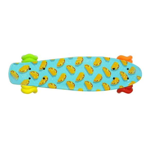 Shark Wheel Fiesta 22" Skateboard  for beginners