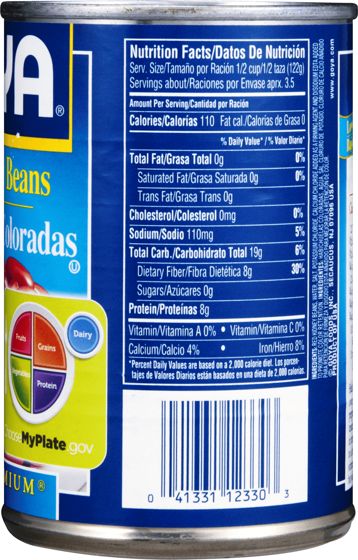 Goya Red Kidney Beans Nutrition Facts – Runners High Nutrition