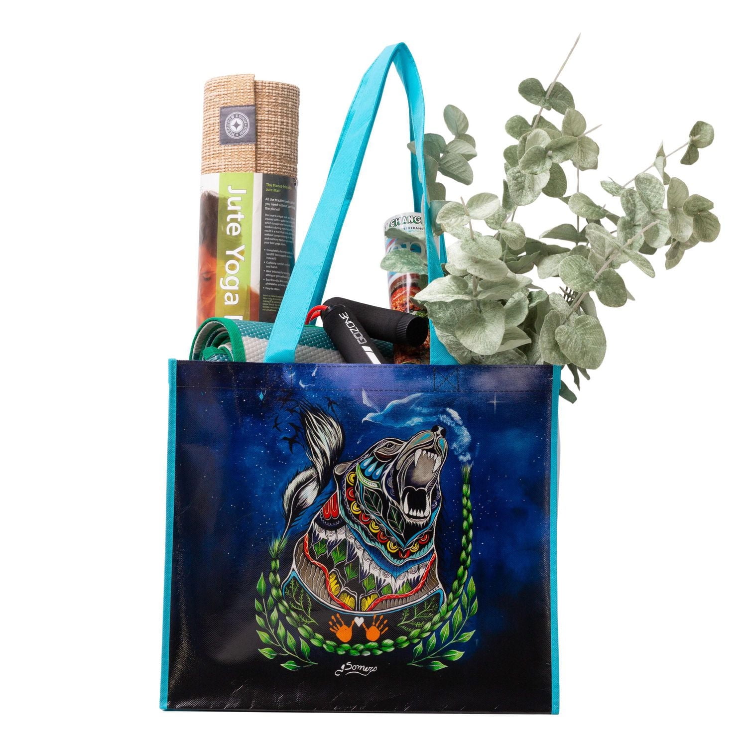 2025 National Indigenous Peoples Day Reusable shopping Bag, Grocery Tote Bag Multipurpose