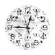thumbnail image 1 of Reloj de pared de raza pura Jack Russell Terrier en varias poses - Reloj de pared silencioso que no hace tictac de 10 pulgadas - Estilo rústico retro decorativo para sala de estar, cocina, hogar,, 1 of 7