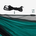 thumbnail image 1 of thinsony Camping Hammock with Net Netting Hanging Sleep Bed Swing Green, 1 of 8