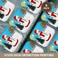 thumbnail image 6 of 3drose, Christmas Day - Snowman, Set of 8 Coasters - Soft, 6 of 7