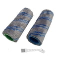 thumbnail image 3 of 2 Piece Microfiber Roller Brush Set Replacement For Br30/1 Fc3 Fc3d Fc5 Fc7 Hard Floor Cleaner, 3 of 5