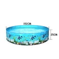 thumbnail image 4 of 1PC Outdoor Water Playing Pool Cartoon  Pool Toy Hard Plastic Swimming Pool Toy Household Kids Toy(Colorful Size L), 4 of 7