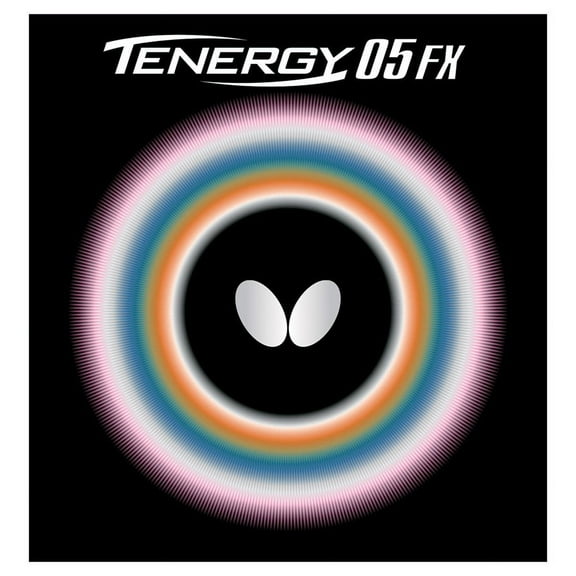 Butterfly Tenergy 05 FX Table Tennis Rubber, 1.7 mm, Black