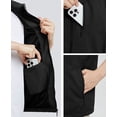 thumbnail image 6 of Men Vests Lightweight Golf Vest Windproof Sleeveless Casual Jacket Outerwear for Travel Sport Pocket, 6 of 8