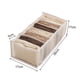 thumbnail image 3 of Organizador Gabinete de cajones de tela Divisor de armario para jeans (gris de 7 celdas) Sywqhk Libre de BPA, 3 of 8