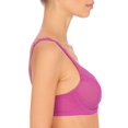 thumbnail image 2 of Natori Women's Beyond Lace Convertible U-Back to Racerback Contour Underwire Bra 722286, Vivid Plum/Cafe, Size 34DDD, 2 of 4