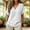 Gray, variant on Women's 2026 Summer Fringe Trim V Neck Dolman Short Sleeve Blouse, Textured Curved Hem Loose Casual Top for Daily & Weekend Trip