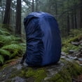 thumbnail image 4 of Backpack Rain Cover, Waterproof 100% Polyester Protector with Adjustable Elastic Strap, Fits 20L-80L Backpacks for Hiking Cycling Commuting Travel Daily Use, 4 of 6