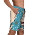 thumbnail image 3 of Rugrats Men's Swim Trunks Quick Dry Beach Board Shorts with Pockets Mesh Lining Bathing Suits, 3 of 7