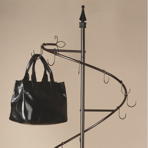 Ebern Designs Spiral Purse Tree Rack