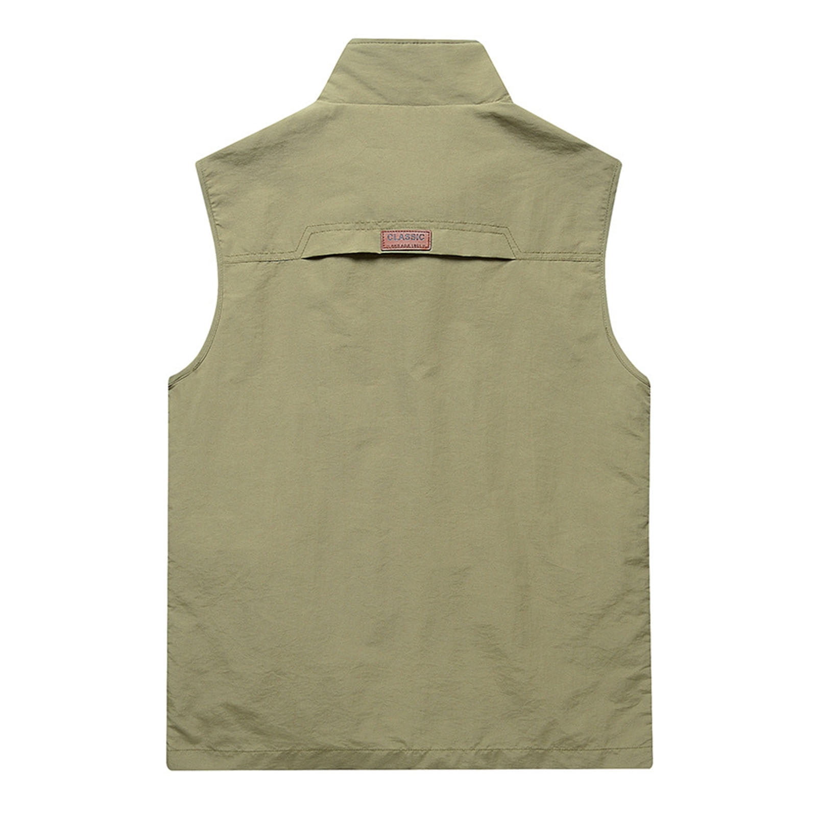 Dovford Men's Lightweight Softshell Vest Outerwear Windproof Sleeveless Jacket for Golf Running Hiking