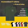 thumbnail image 6 of Personalized T-shirts, customizable with your text,photos or logo made of cotton, 6 of 11