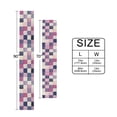 thumbnail image 6 of Yayeee Table Runner 90 inches Long Home Kitchen Dinning Party Decoration, Pink and Purple Plaid Pattern, 6 of 7